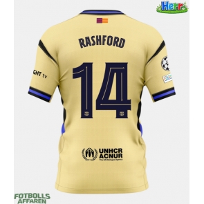 Barcelona Marcus Rashford #14 Bortatröja 2025-26 Kortärmad